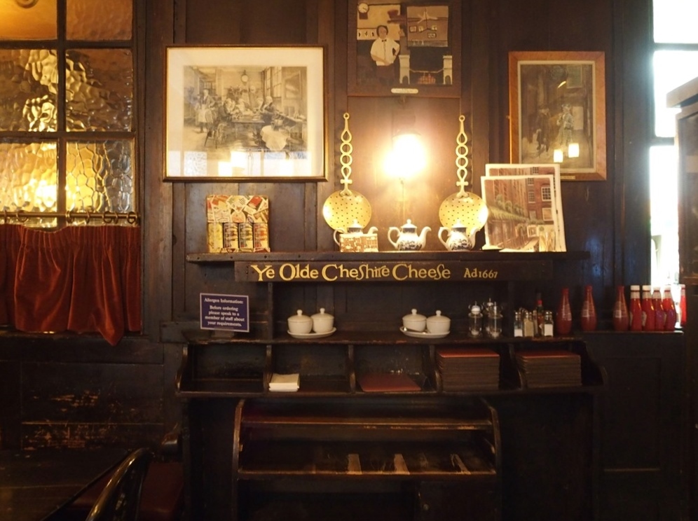 Ye Olde Cheshire Cheese～From the United Kingdom