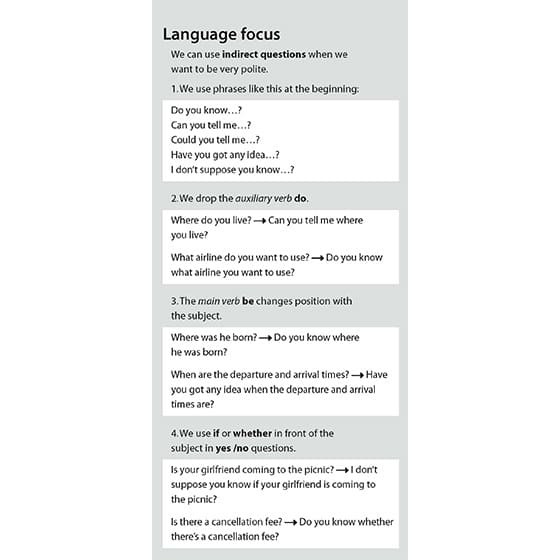 Language focus