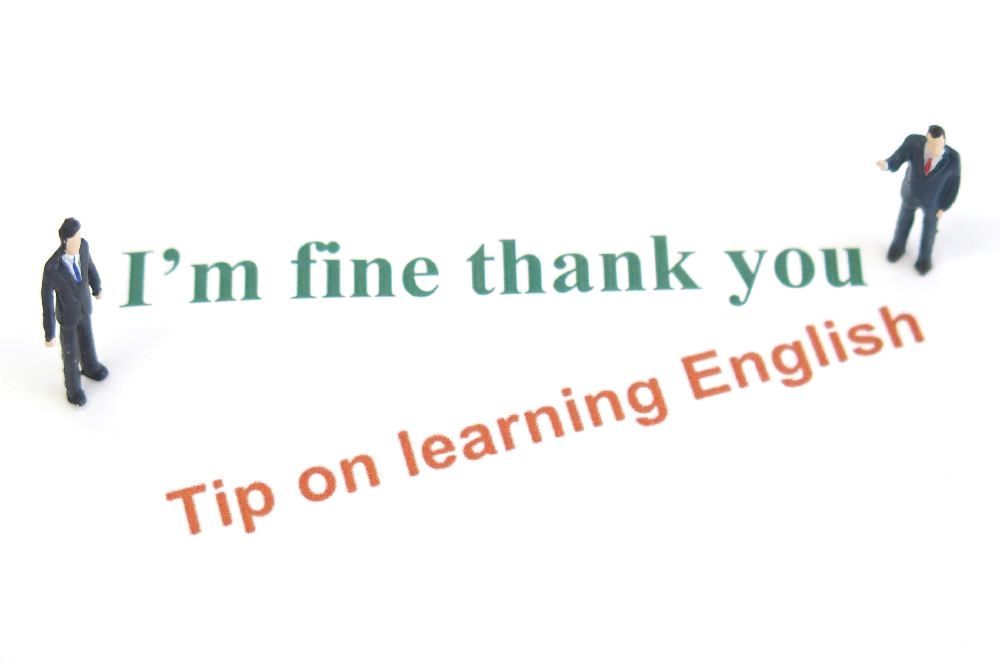 ●Tip on learning English●　I’m fine thank you