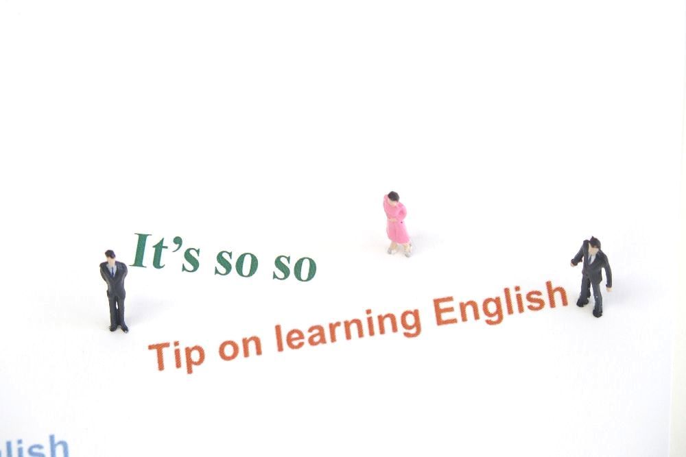 Tip on learning English