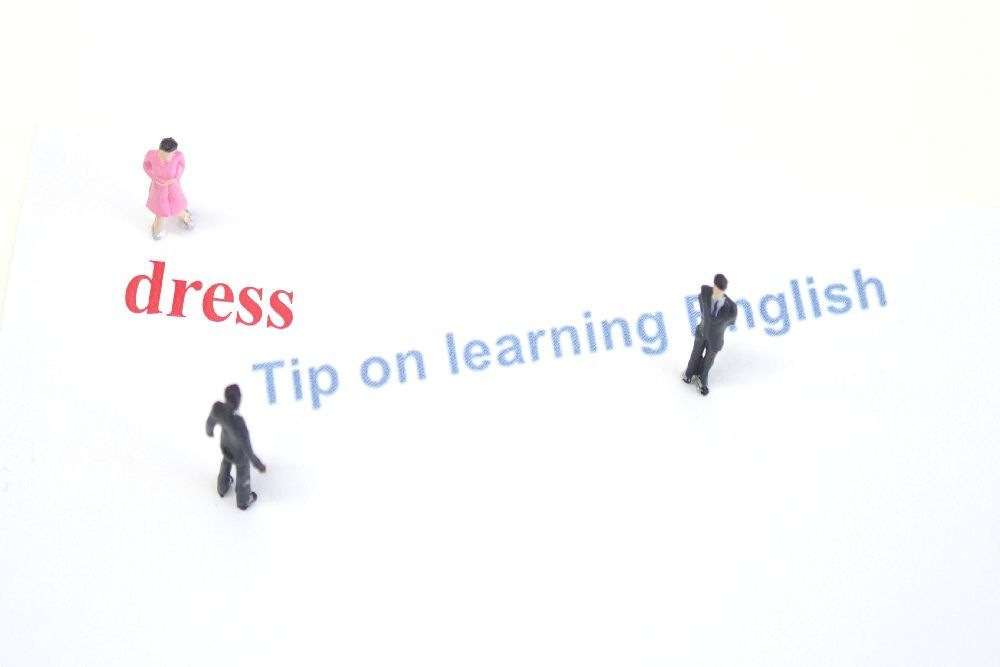 ●Tip on learning English●　dress