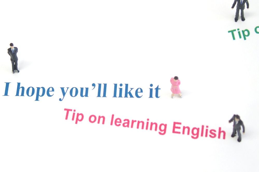 ●Tip on learning English●　I hope you’ll like it
