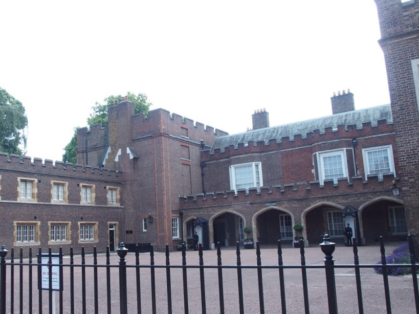 St. James's Palace～From the United Kingdom
