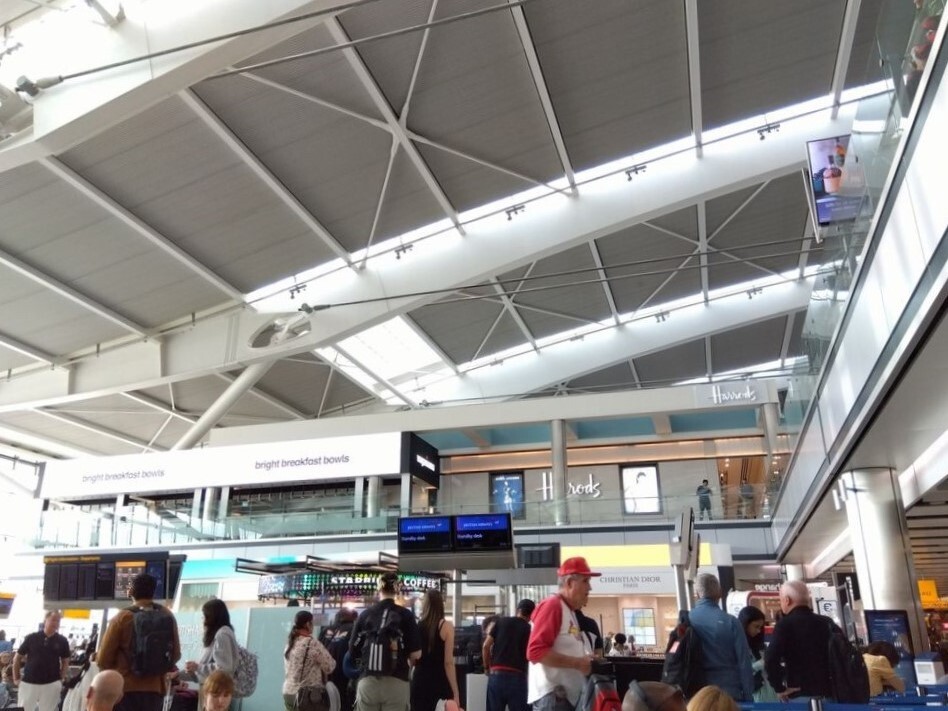 Heathrow Terminal 5～From the United Kingdom
