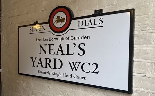Neal’s Yard~From the United Kingdom