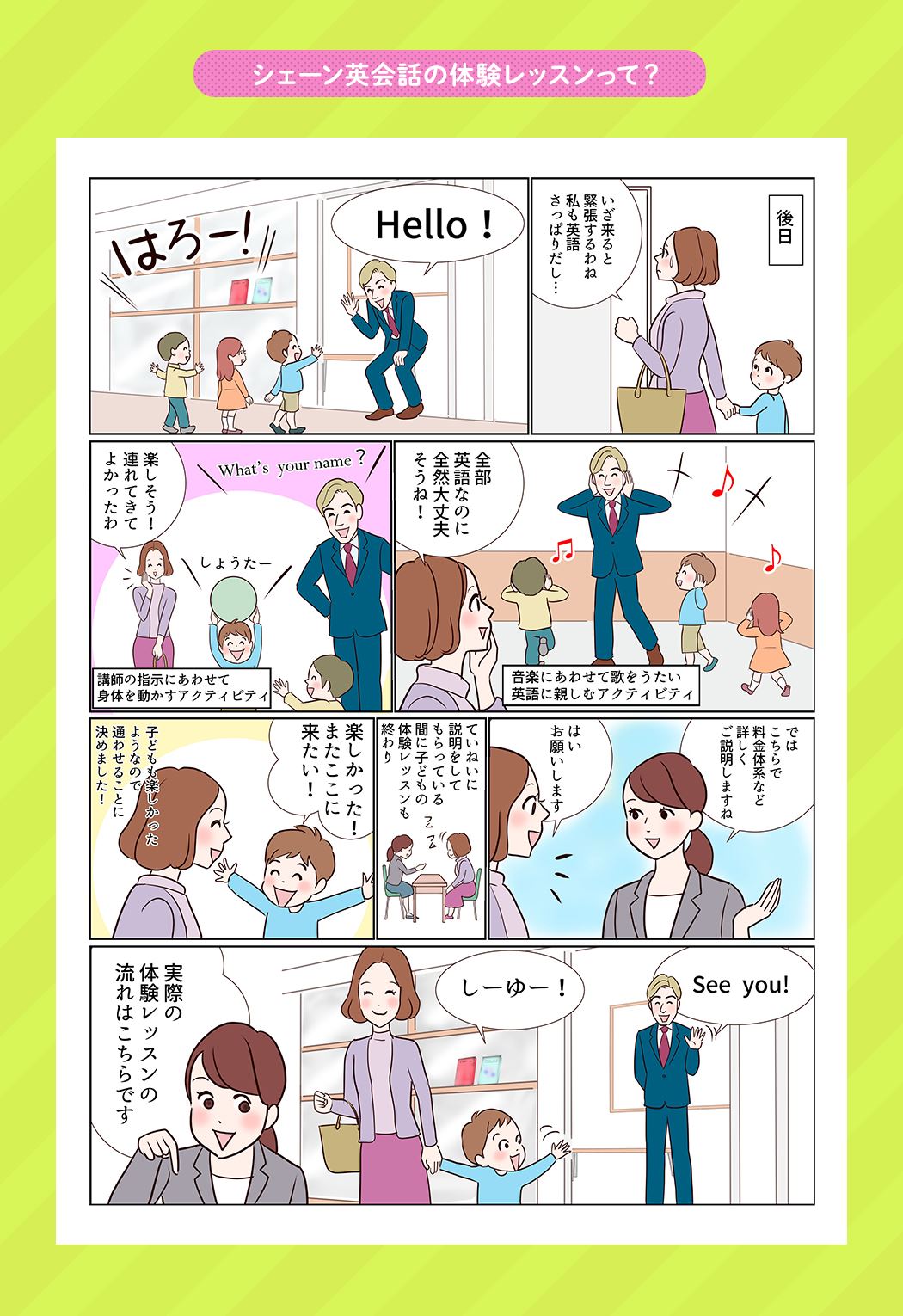 シェーン英会話の体験レッスンって?