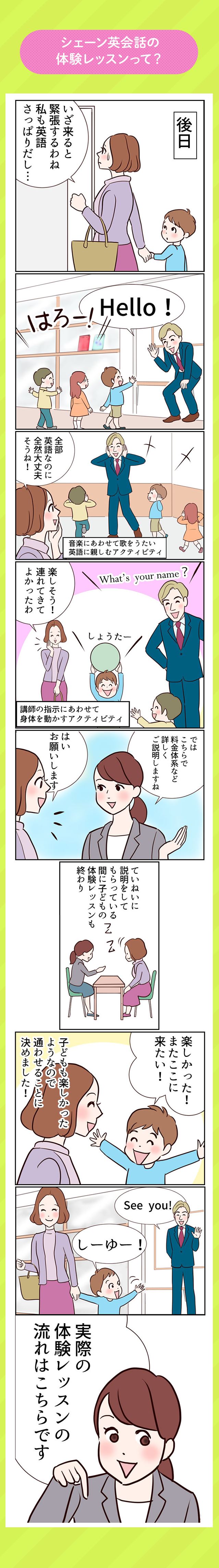 シェーン英会話の体験レッスンって?