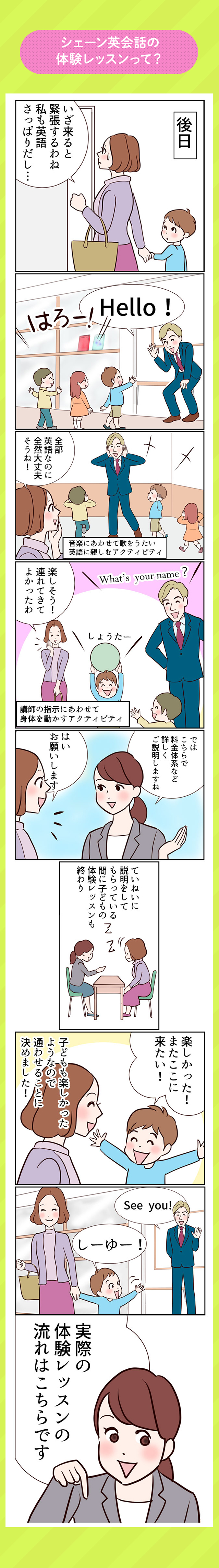 シェーン英会話の体験レッスンって?